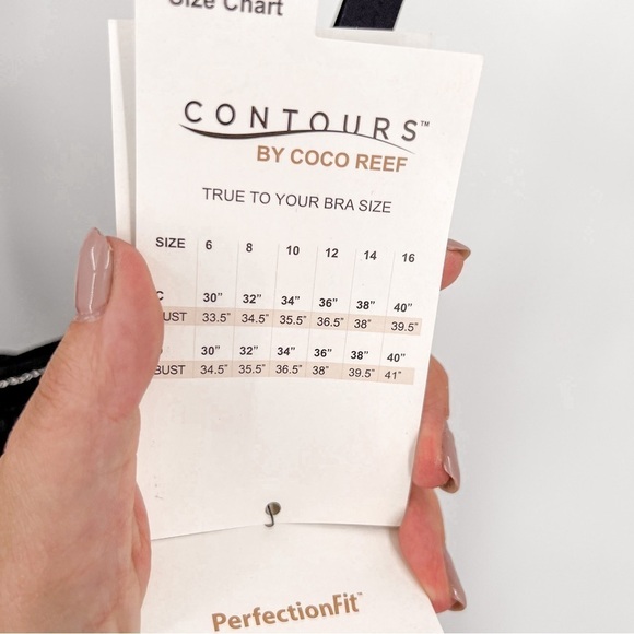 Contours Ruffled Strapless Tummy-Control One-Piece Swimsuit - Picture 7 of 16